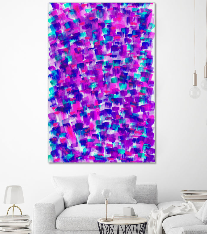 RESTORATION by Rebecca Allen on GIANT ART - fuchsia digital painting