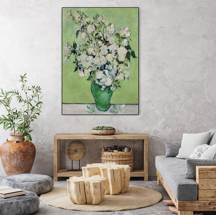 Roses by Vincent Van Gogh on GIANT ART - vincent van gogh paintings vincent van gogh