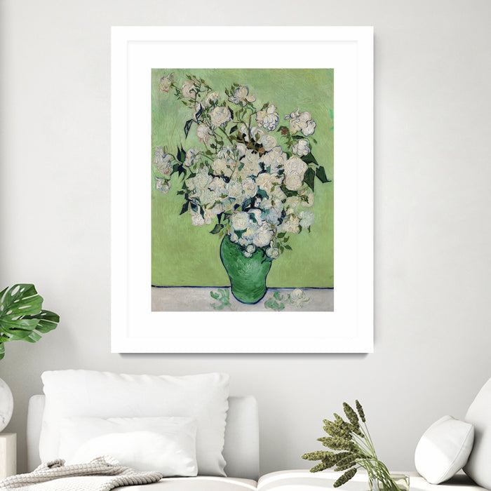 Matted and Framed White / 20 x 24 inches