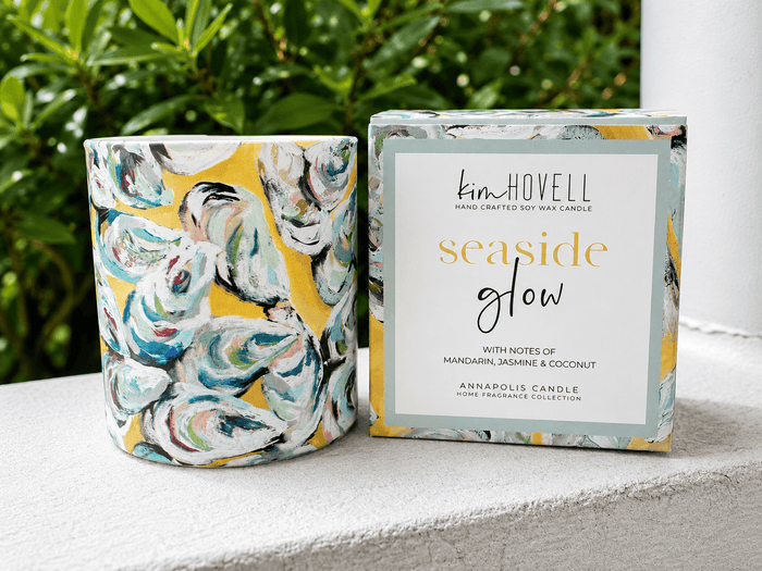 Seaside Glow Boxed Candle – Kim Hovell x Annapolis Candle