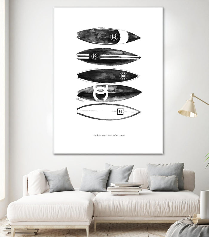 Surf Portrait by Mercedes Lopez Charro on GIANT ART