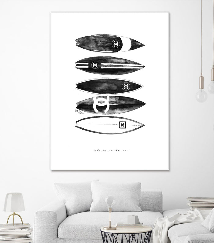 Surf Portrait by Mercedes Lopez Charro on GIANT ART