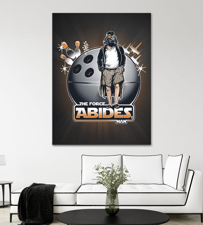 The Force Abides by Vincent Carrozza on GIANT ART - black digital painting