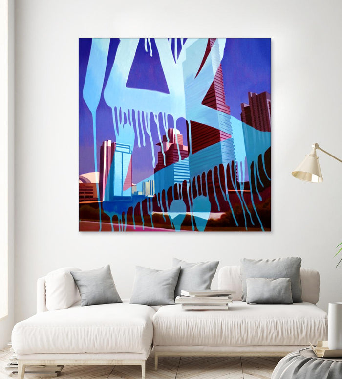 Toronto Main stream by James Nye on GIANT ART - red street art graffiti