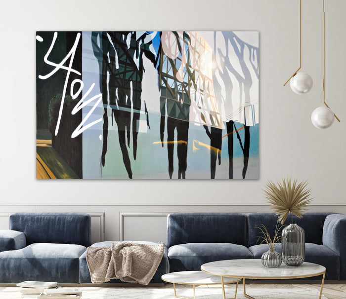 Transparent Spell by James Nye on GIANT ART - black street art canadian artists