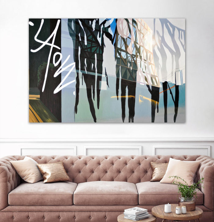 Transparent Spell by James Nye on GIANT ART - black street art canadian artists