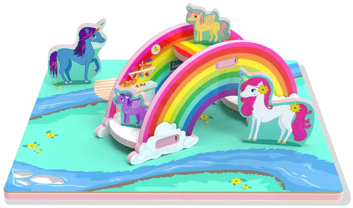 Unicorn Rainbow Play Puzzle